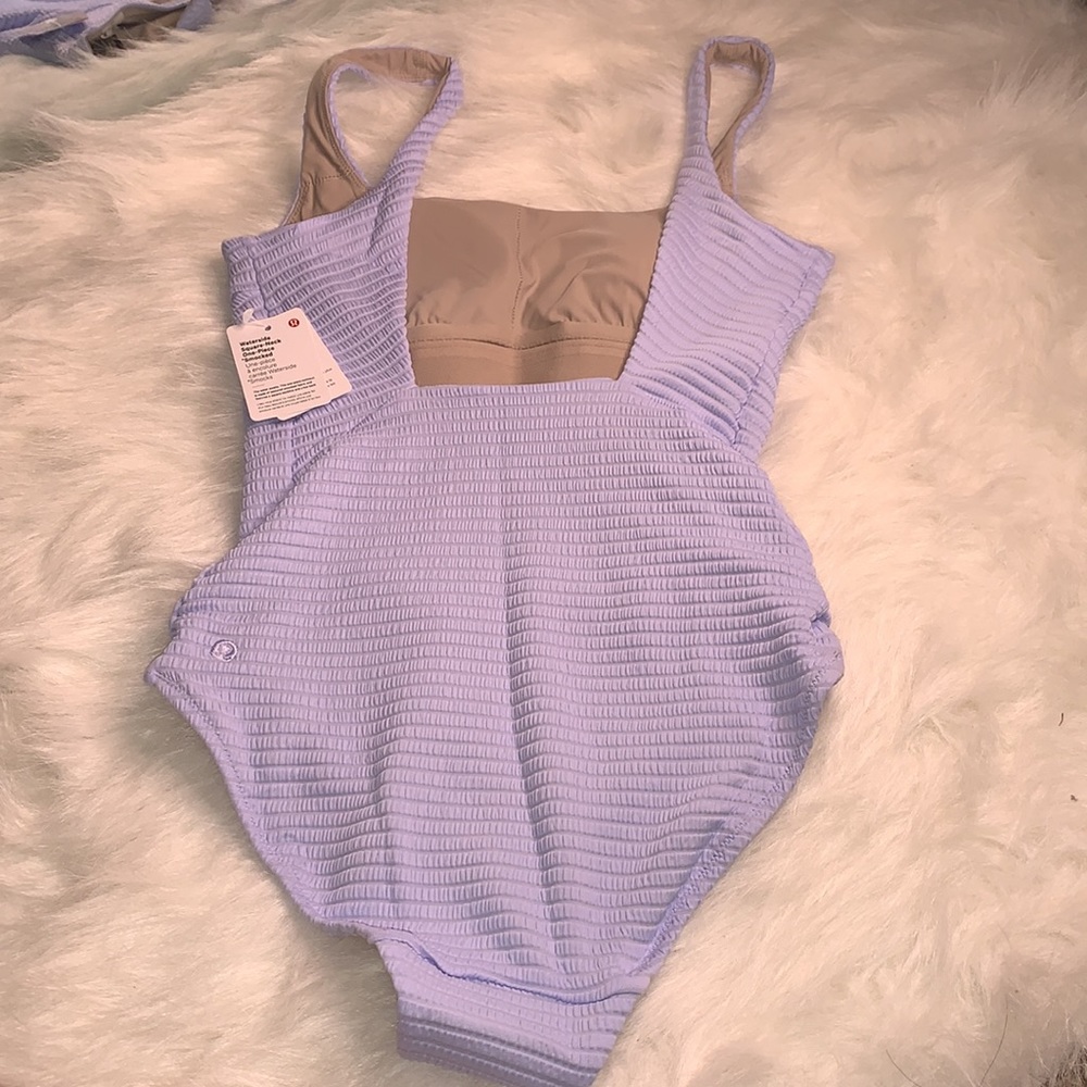 Lululemon Waterside square neck one pc smocked - Picture 2 of 4